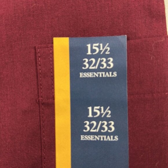 Men's NWT Croft & Barrow Classic Fit Button Down Shirt size 15 ½ - Picture 3 of 7